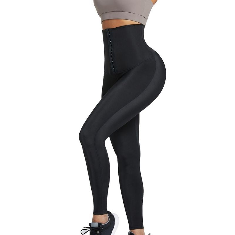 High Waist Womens Sauna Maternity Leggings With Pockets With